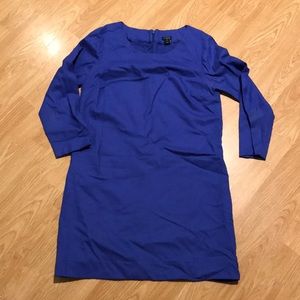 J. Crew Wool Mini Shift Dress